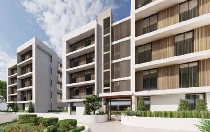 2-bedrooms apartments in Nicosia, Cyprus.