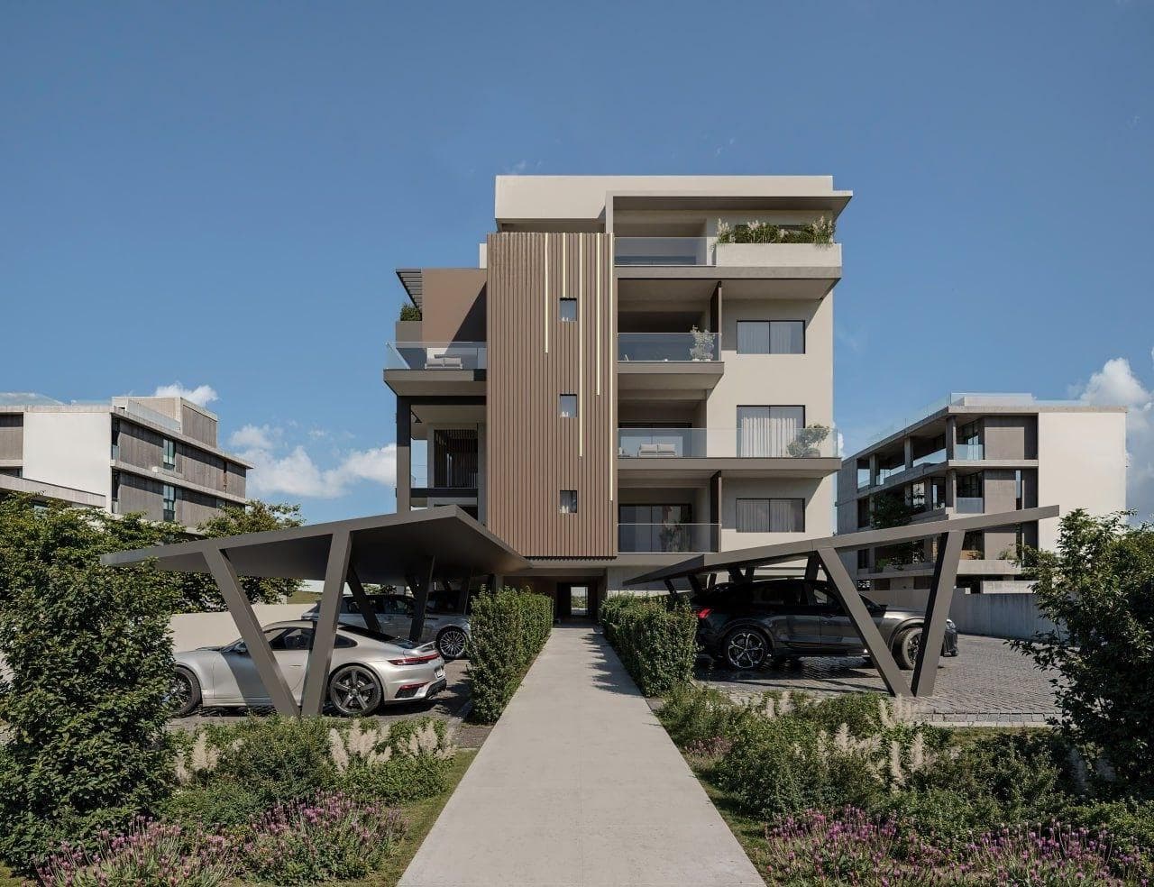 1-bedrooms apartments in Limassol, Cyprus.