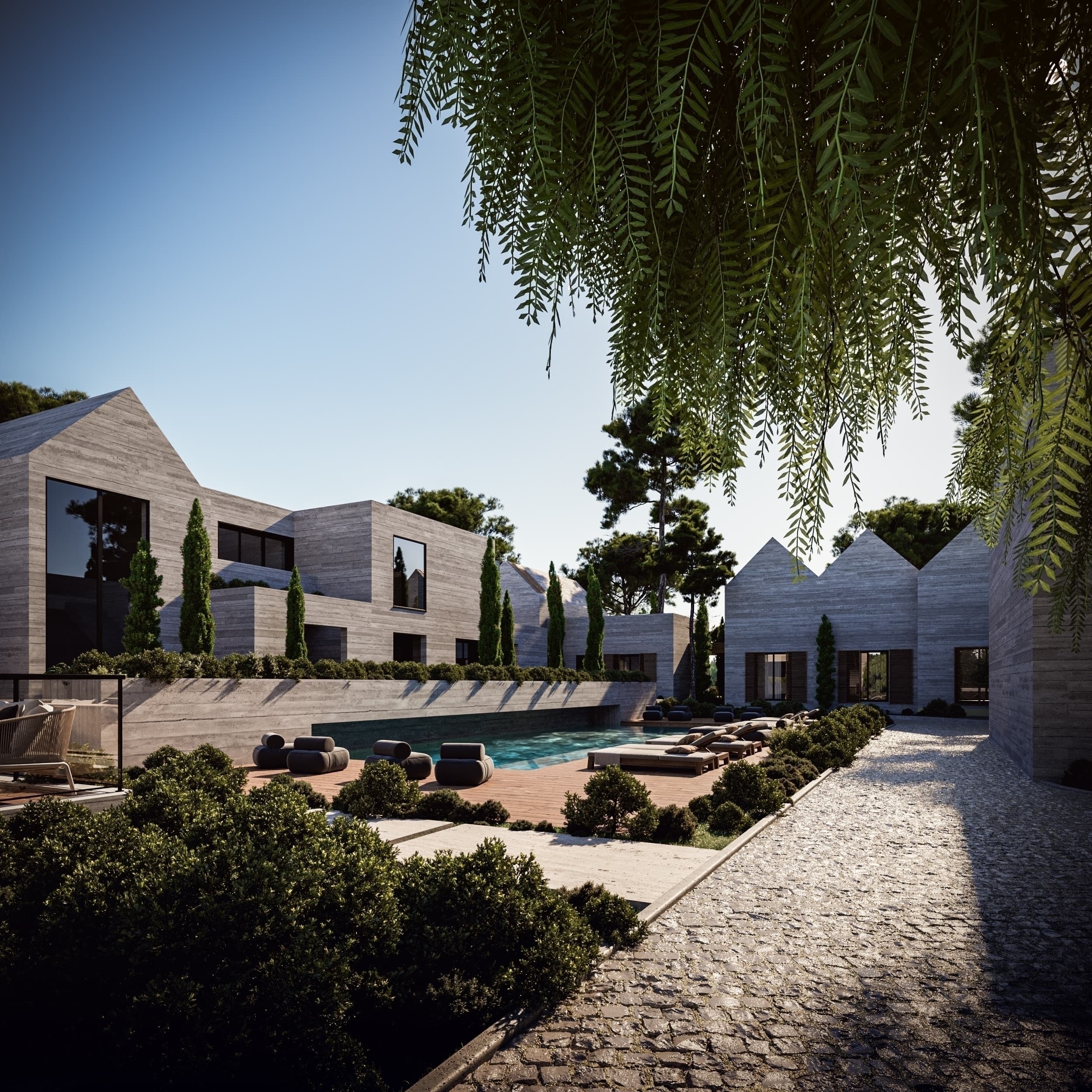 2-bedrooms house in Paphos, Cyprus.