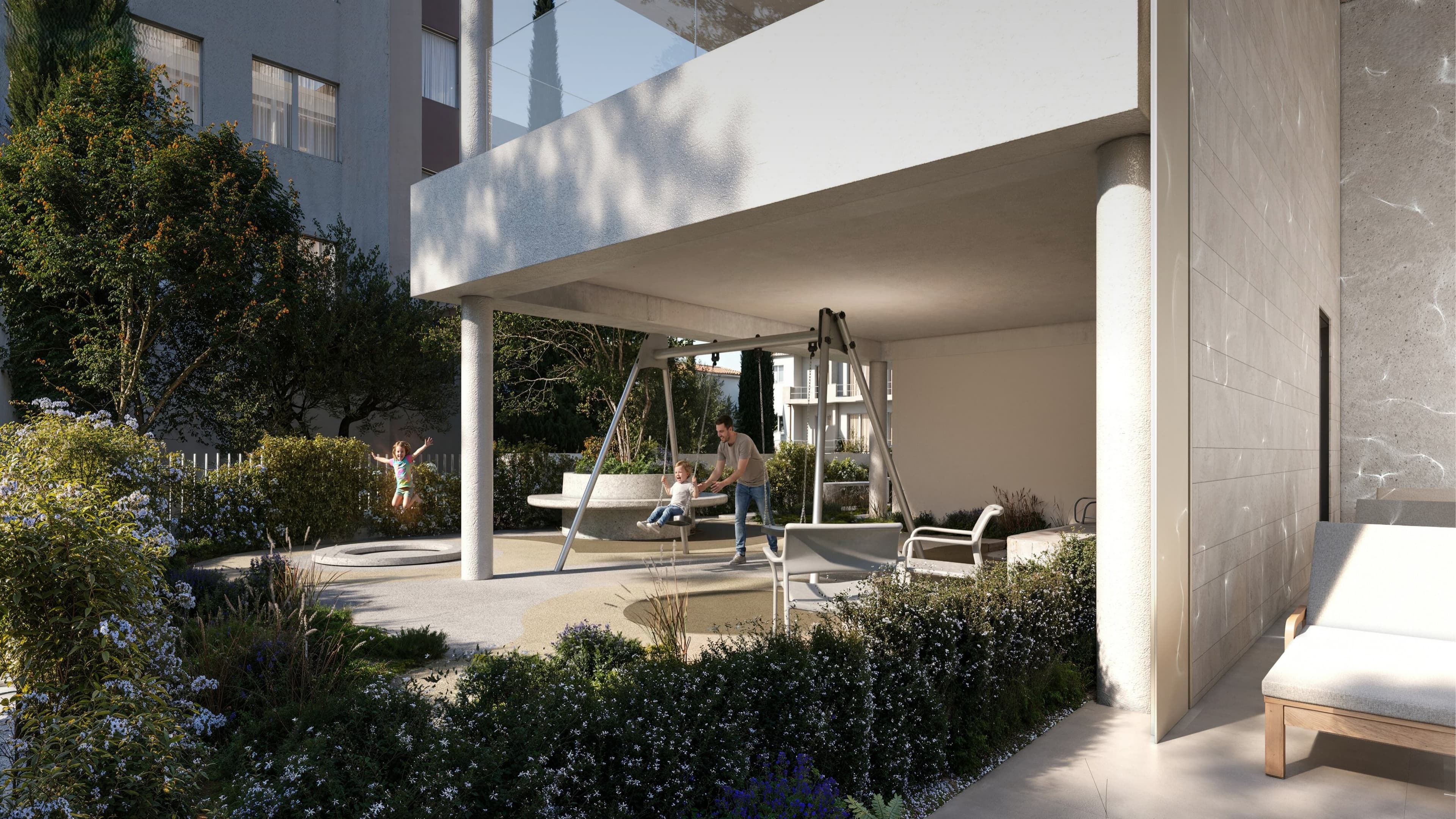 2-bedrooms apartments in Paphos, Cyprus.
