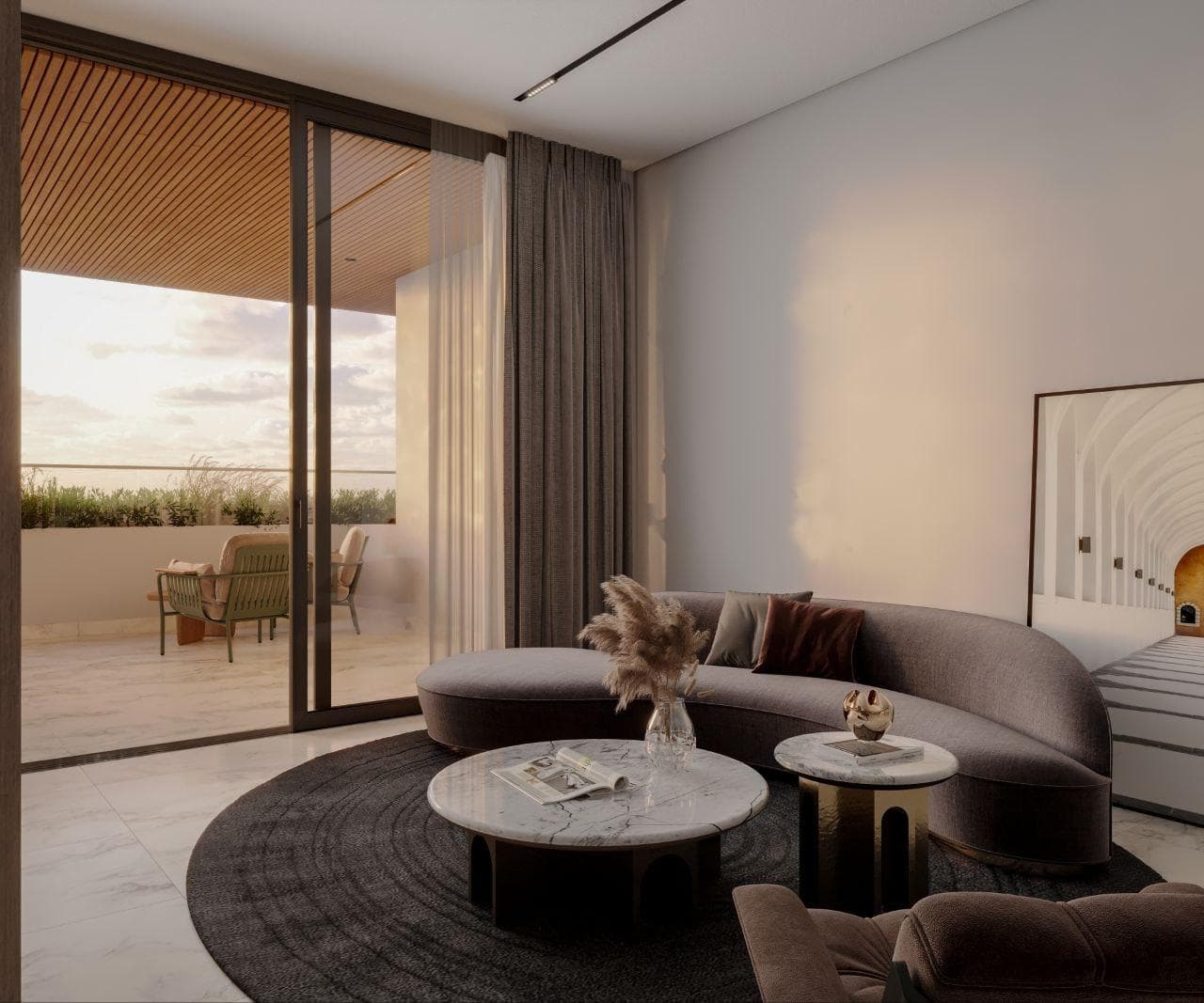 2-bedrooms apartments in Larnaca, Cyprus.