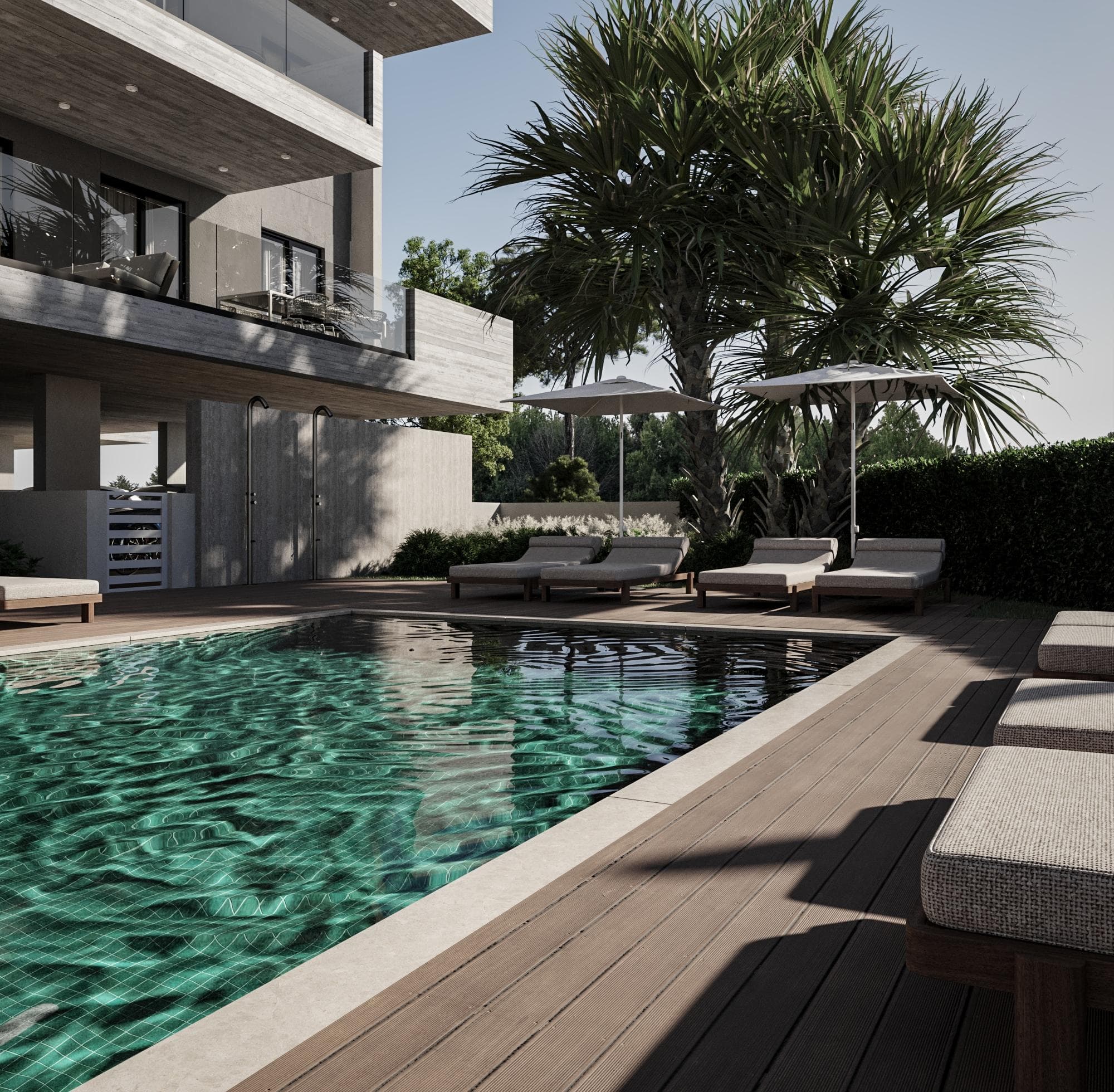 2-bedrooms apartments in Larnaca, Cyprus.