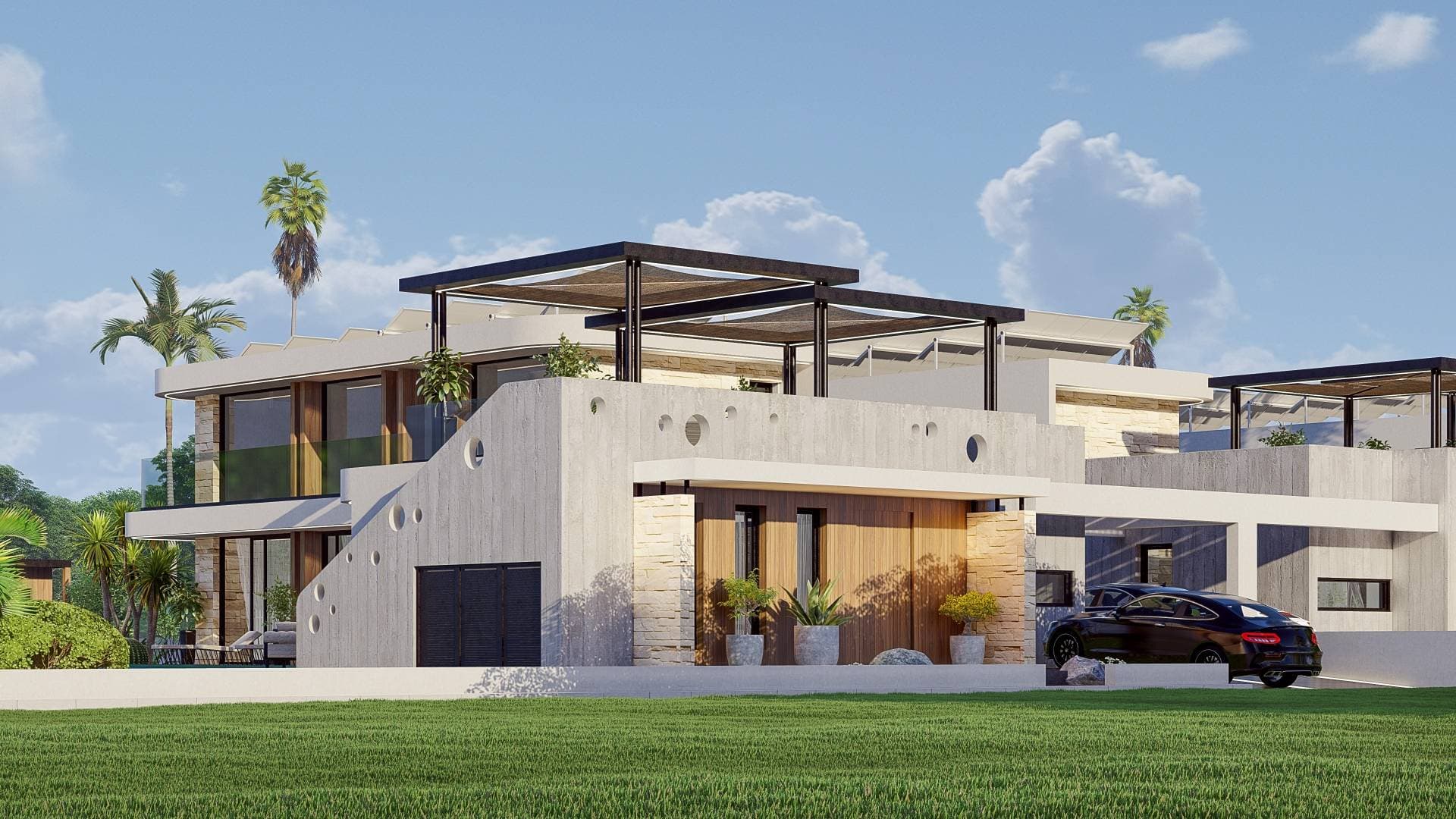 3-bedrooms house in Larnaca, Cyprus.