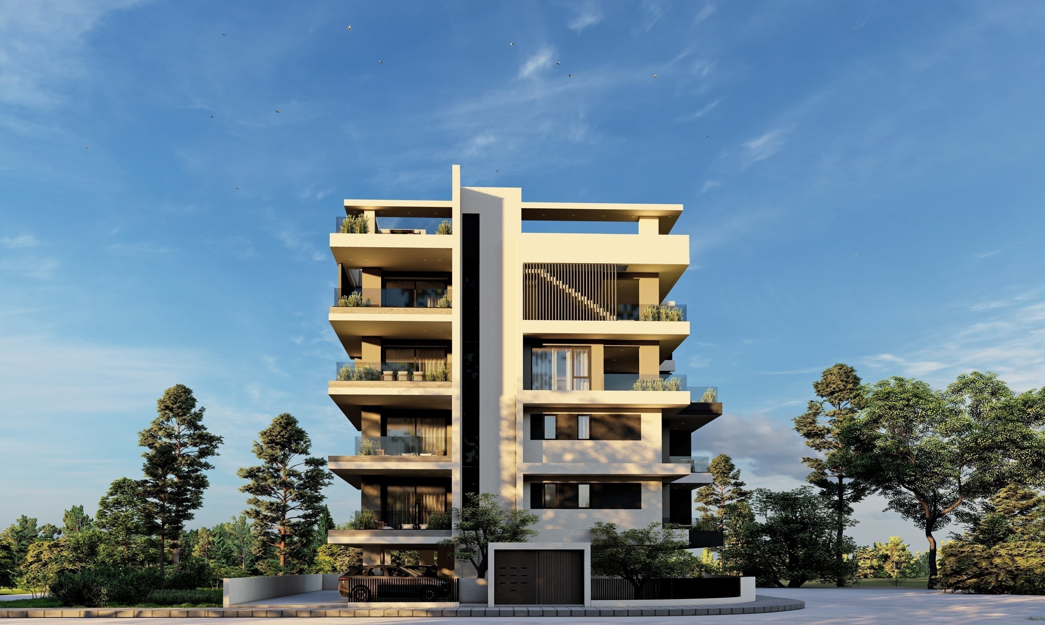 4-bedrooms apartments in Larnaca, Cyprus.