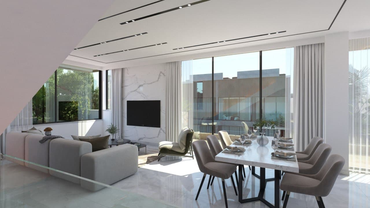 1-bedrooms apartments in Limassol, Cyprus.