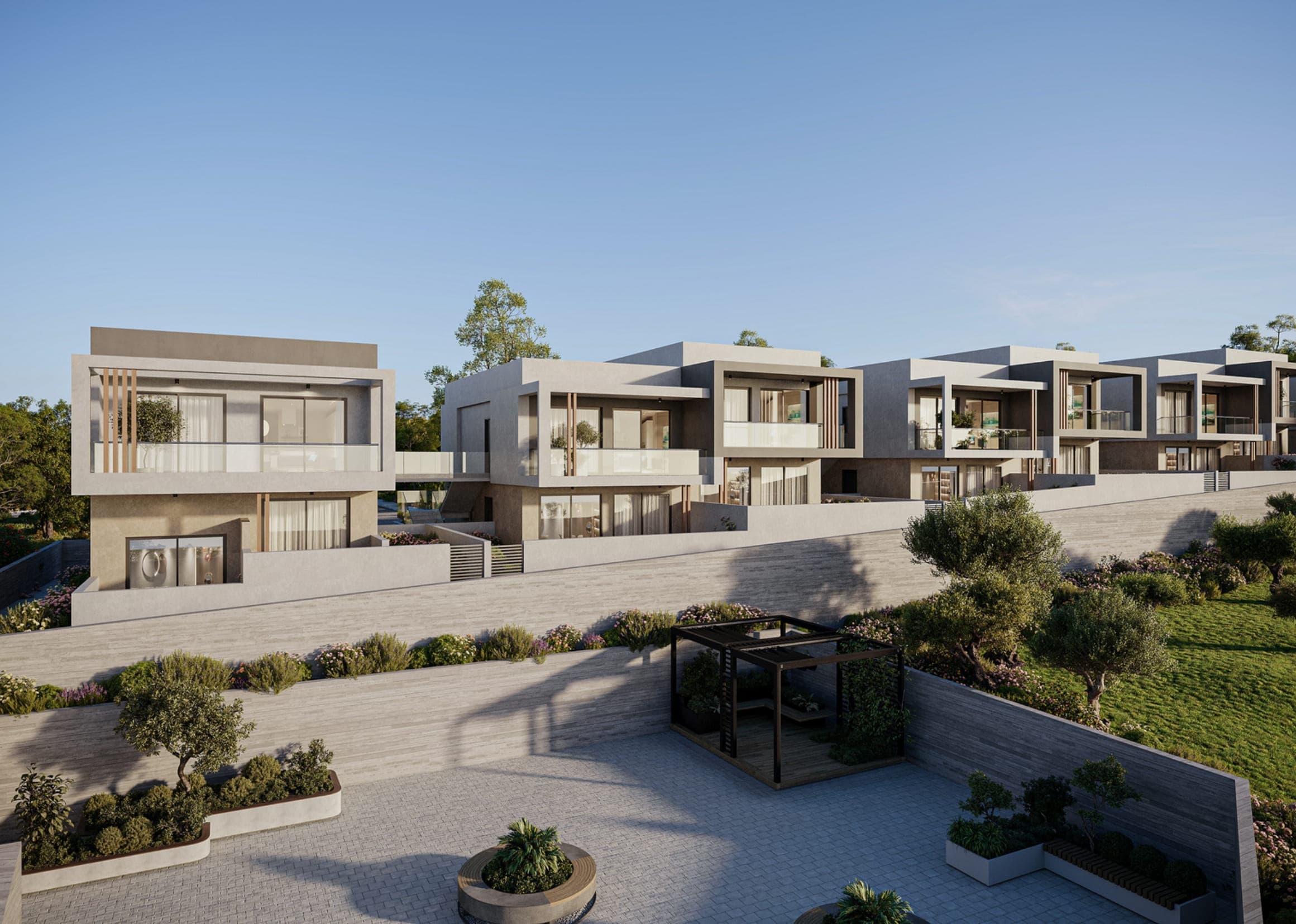 2-bedrooms apartments in Paphos, Cyprus.