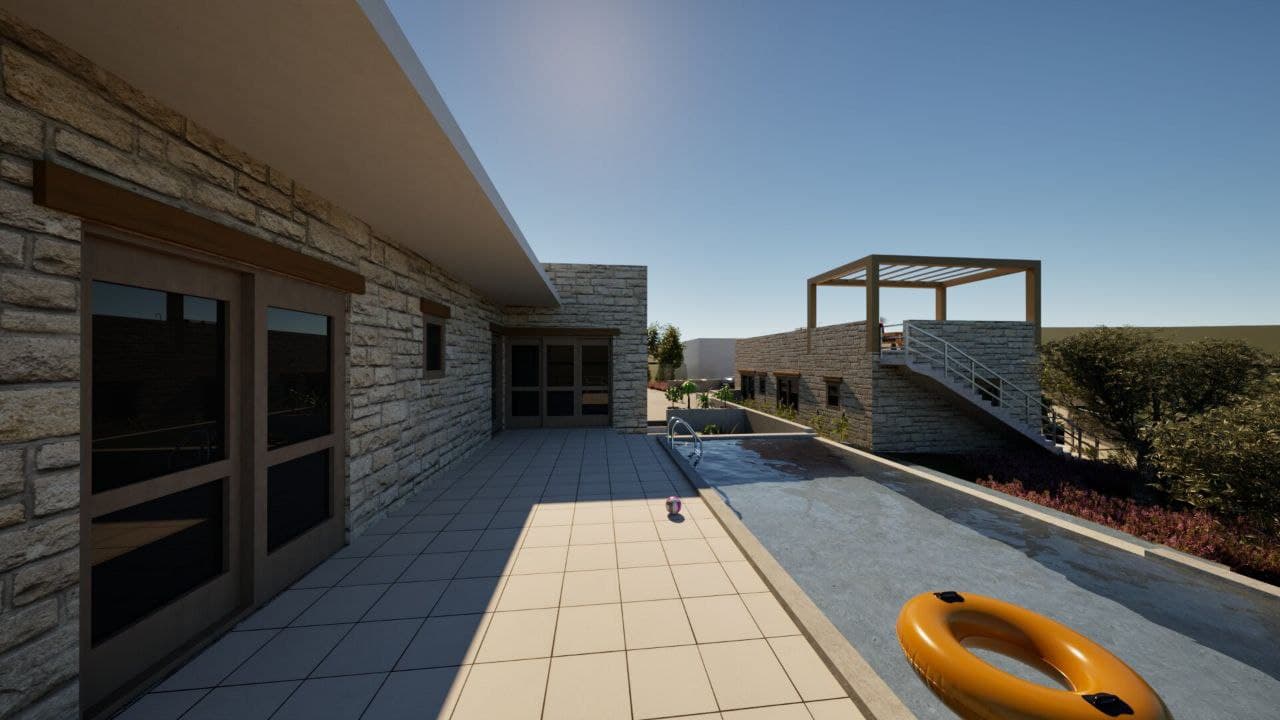 3-bedrooms house in Paphos, Cyprus.