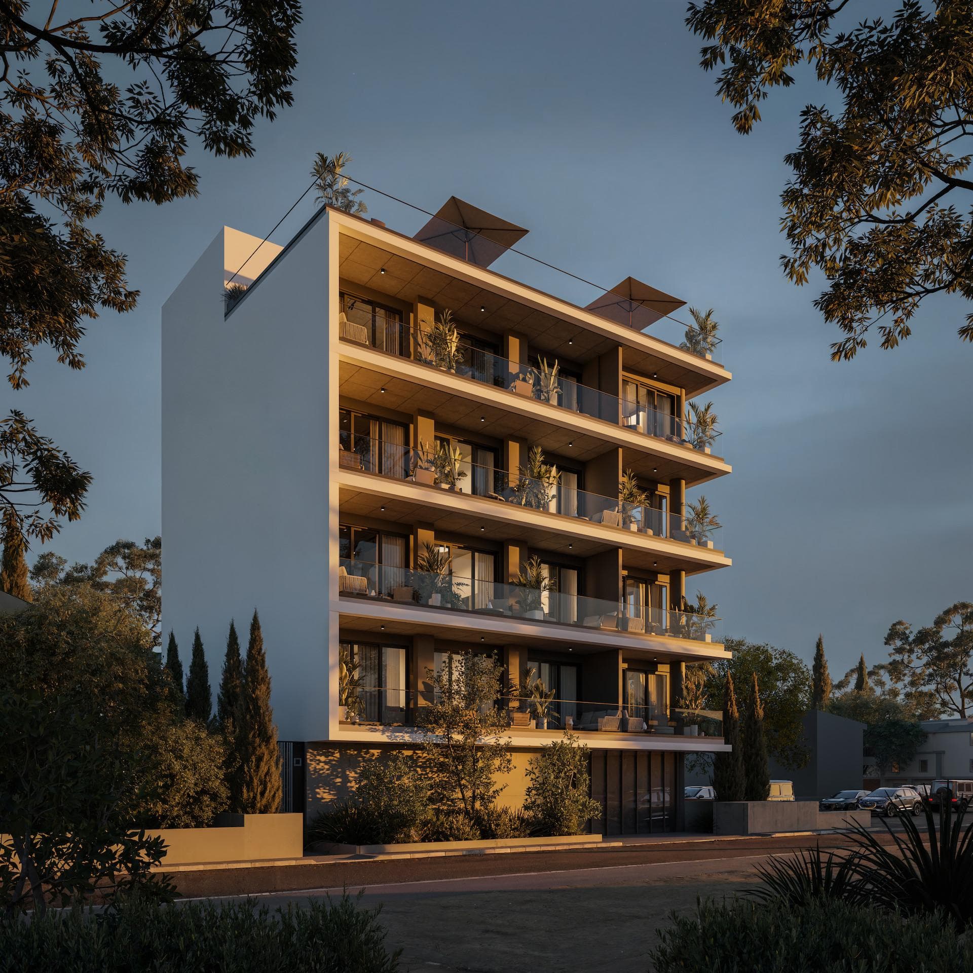 3-bedrooms apartments in Limassol, Cyprus.