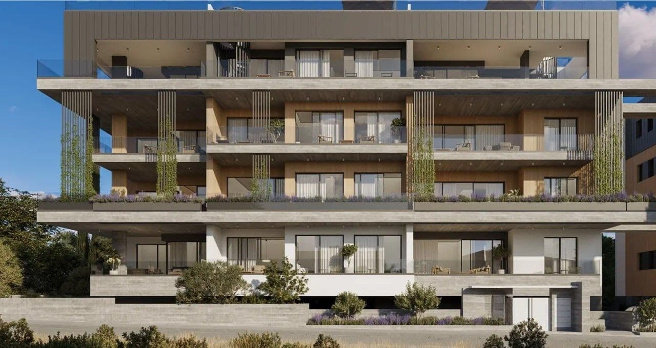 2-bedrooms apartments in Limassol, Cyprus.