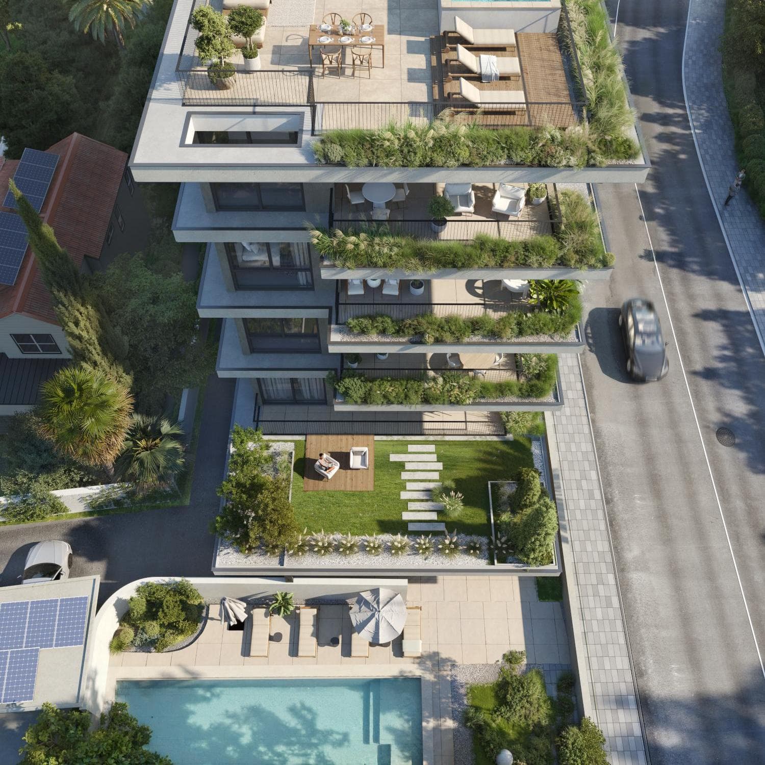 4-bedrooms apartments in Limassol, Cyprus.