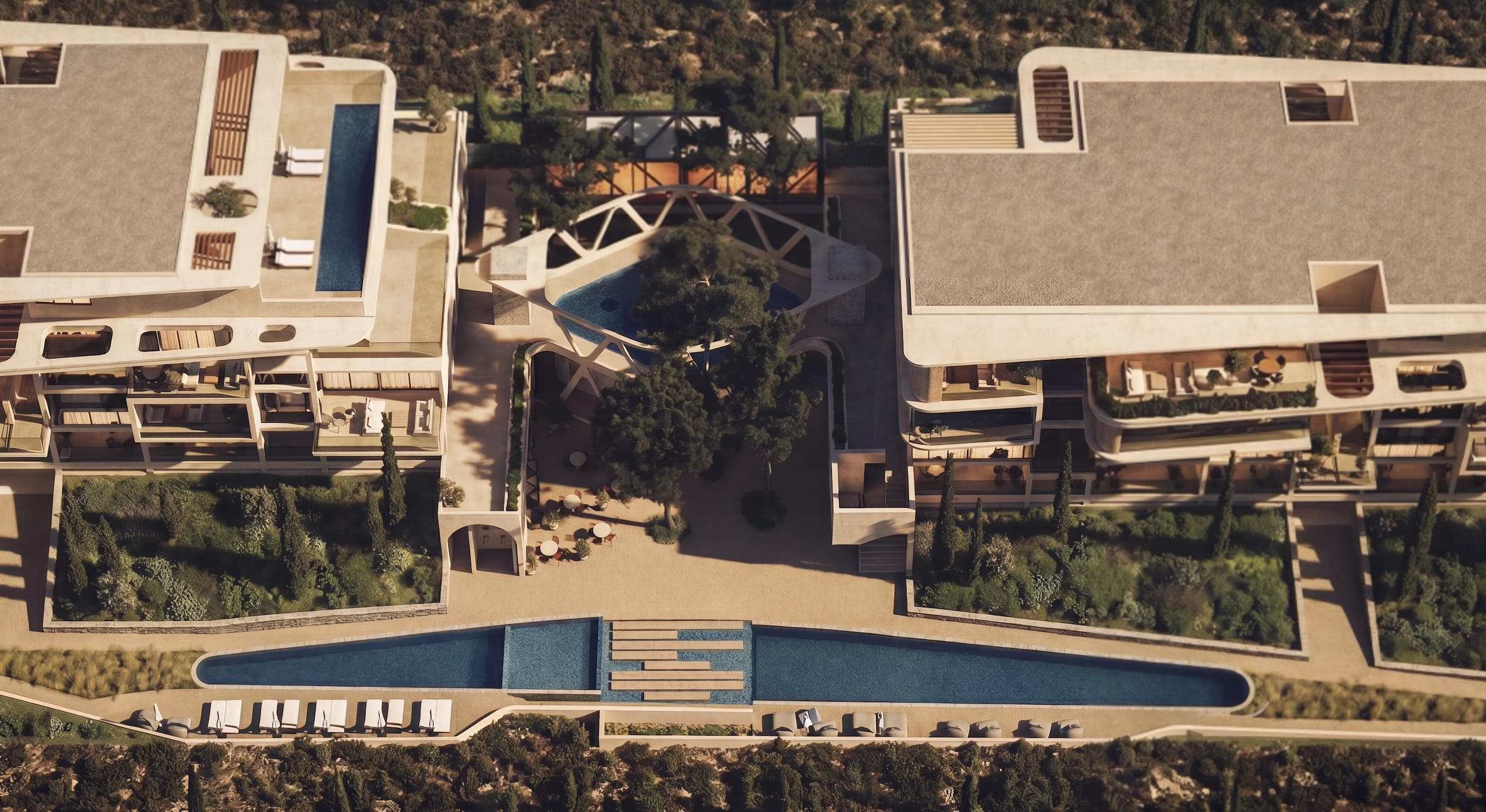 3-bedrooms apartments in Paphos, Cyprus.