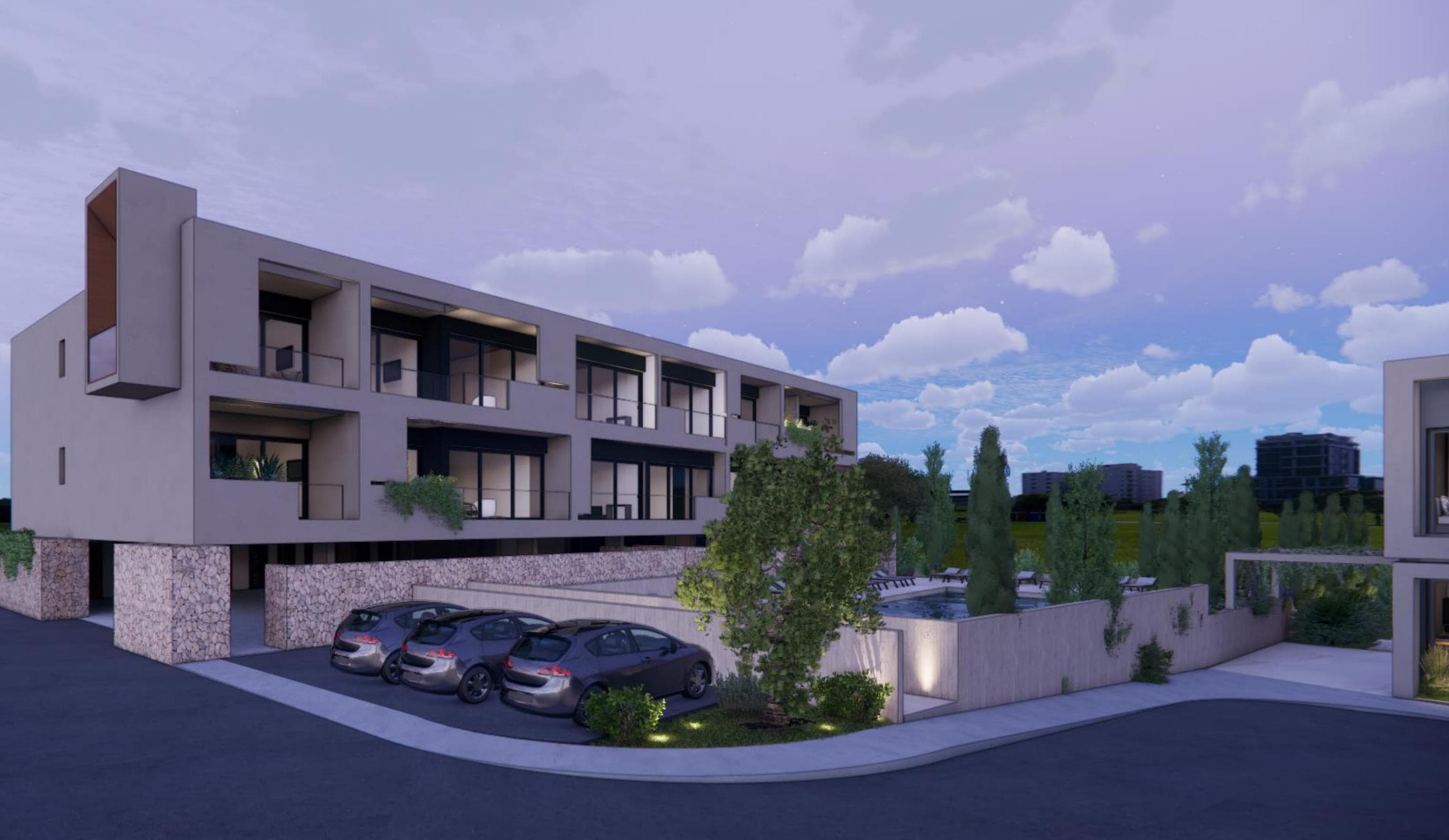 2-bedrooms apartments in Paphos, Cyprus.