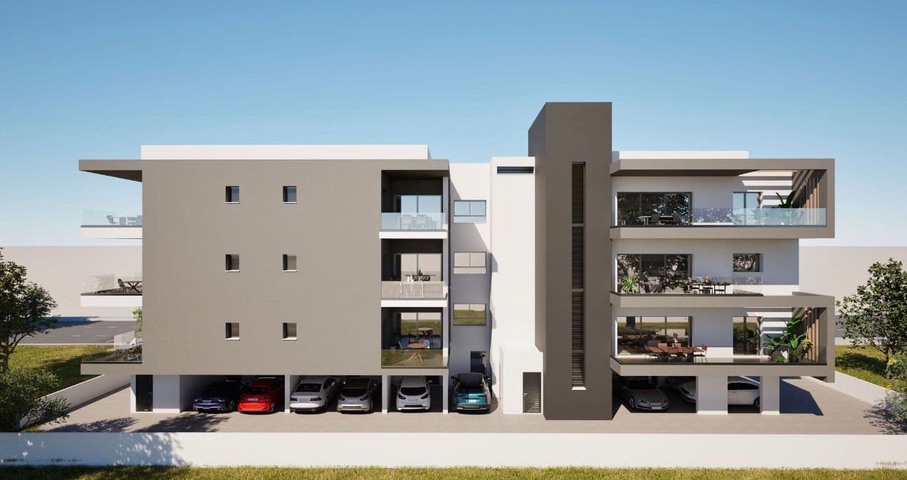 2-bedrooms apartments in Limassol, Cyprus.