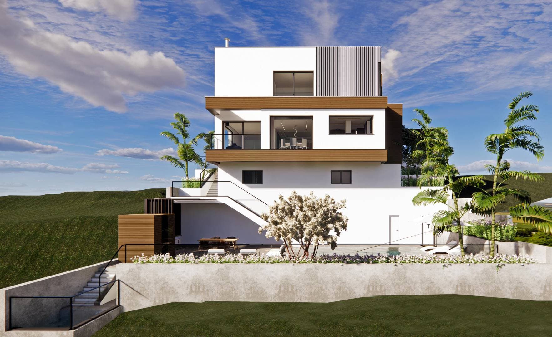 3-bedrooms house in Limassol, Cyprus.