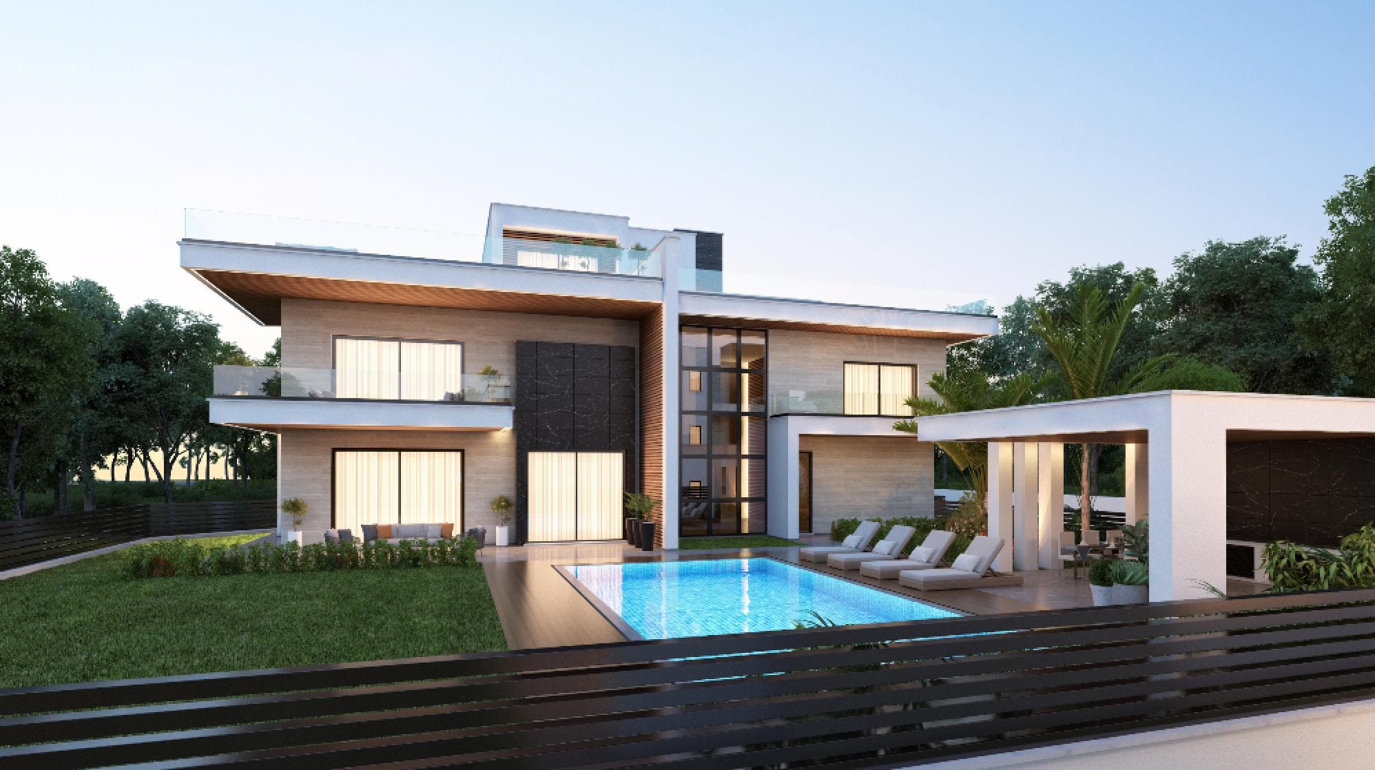 4-bedrooms house in Limassol, Cyprus.