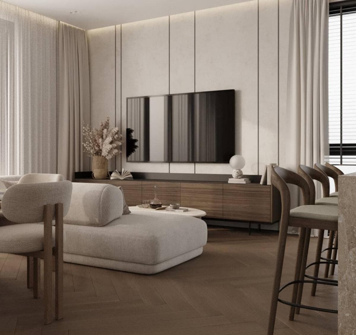 3-bedrooms apartments in Limassol, Cyprus.