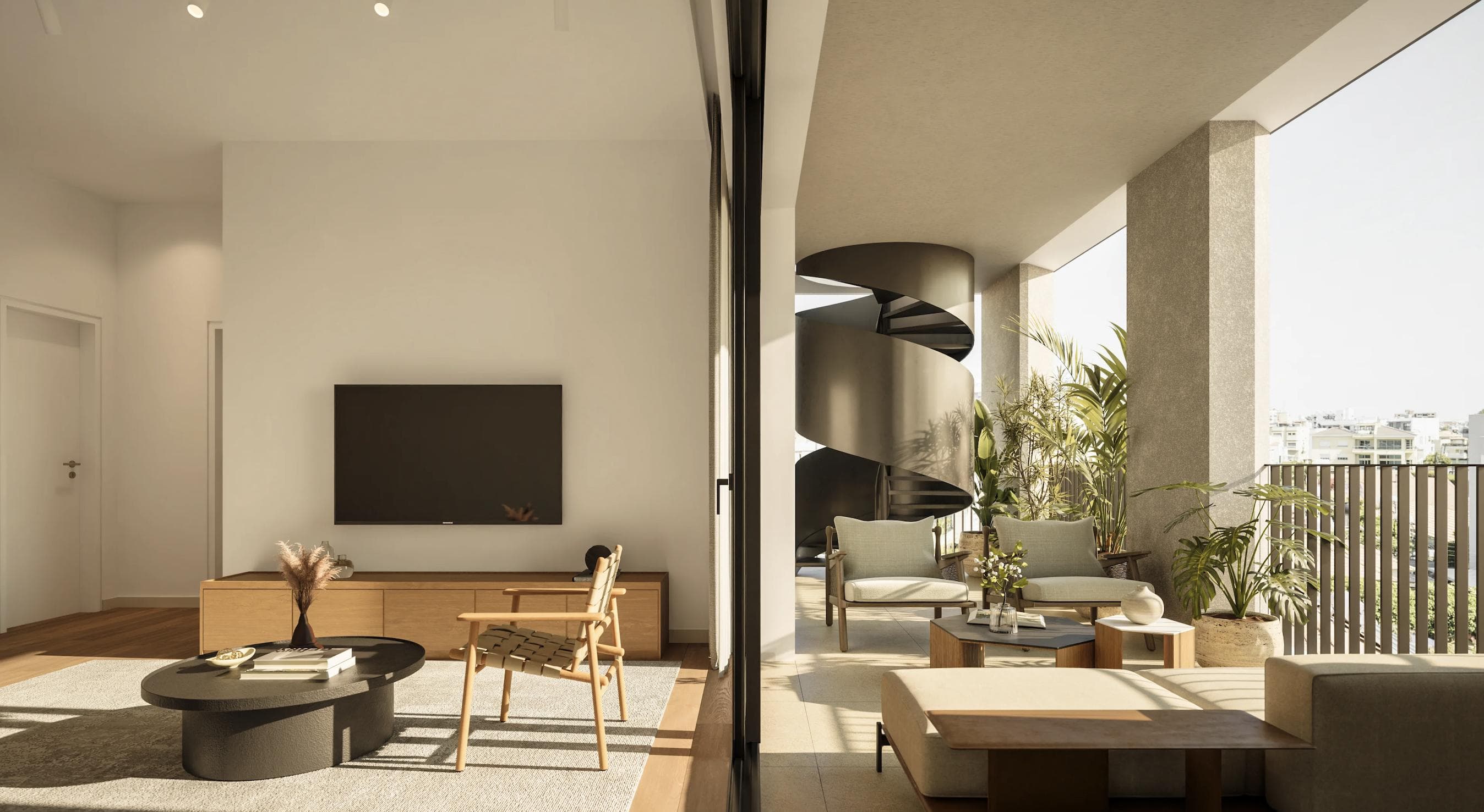 3-bedrooms apartments in Limassol, Cyprus.