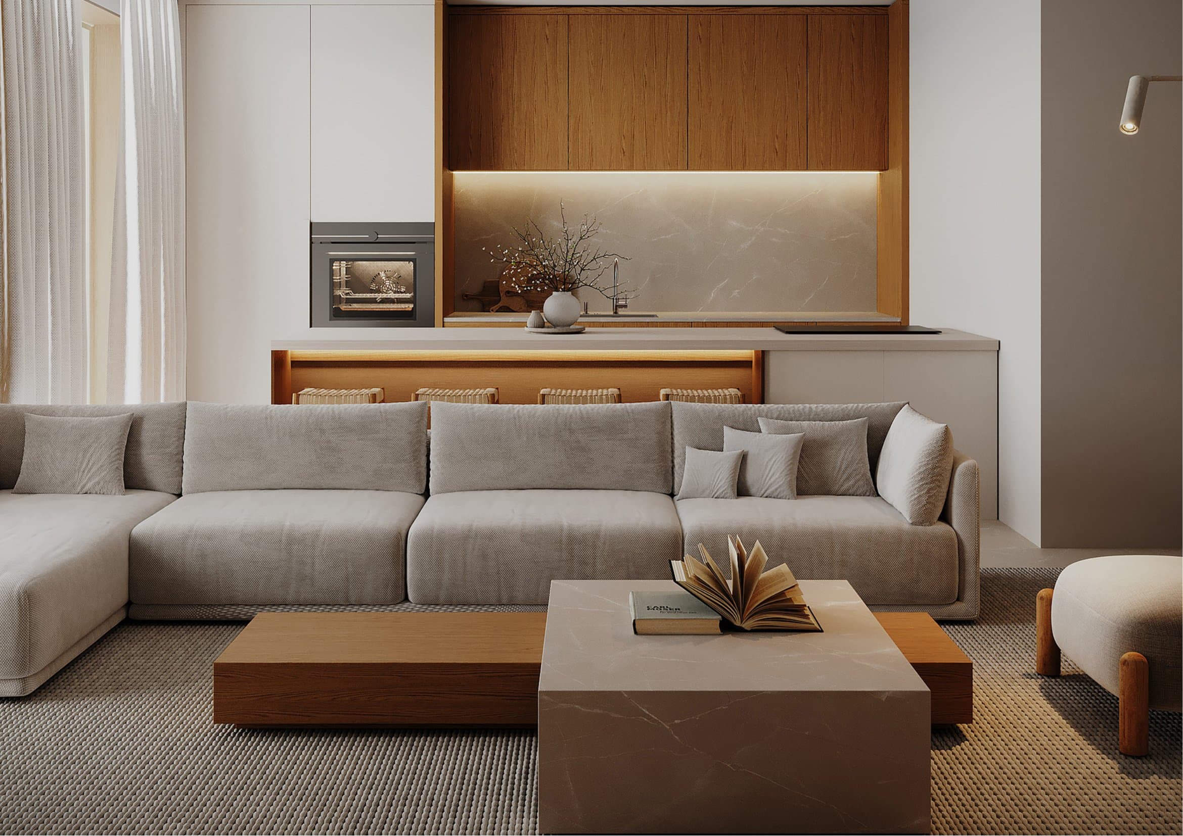 2-bedrooms apartments in Nicosia, Cyprus.