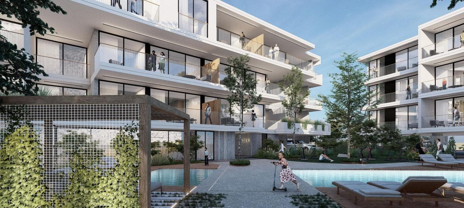 2-bedrooms apartments in Paphos, Cyprus.