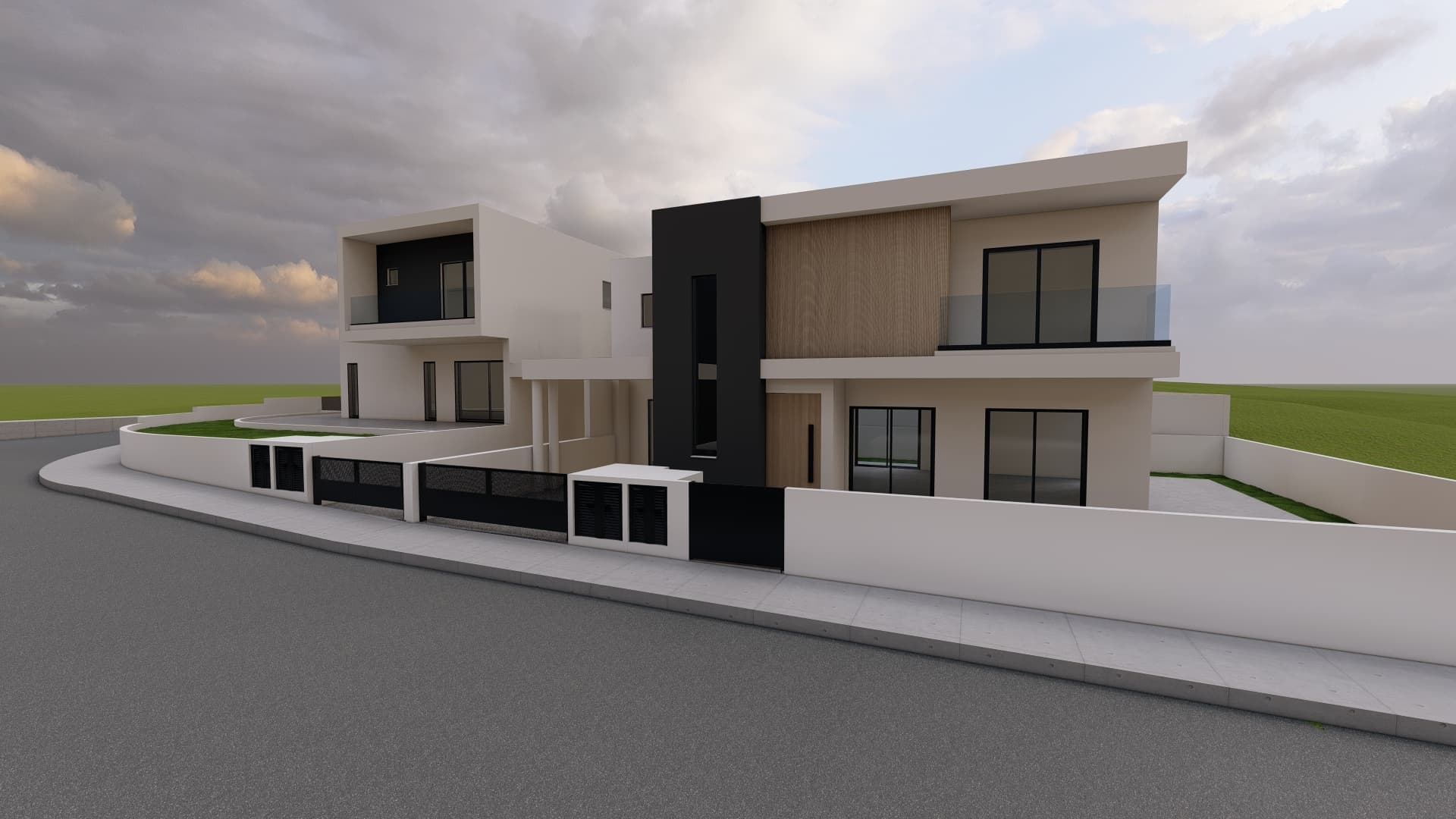 3-bedrooms house in Nicosia, Cyprus.