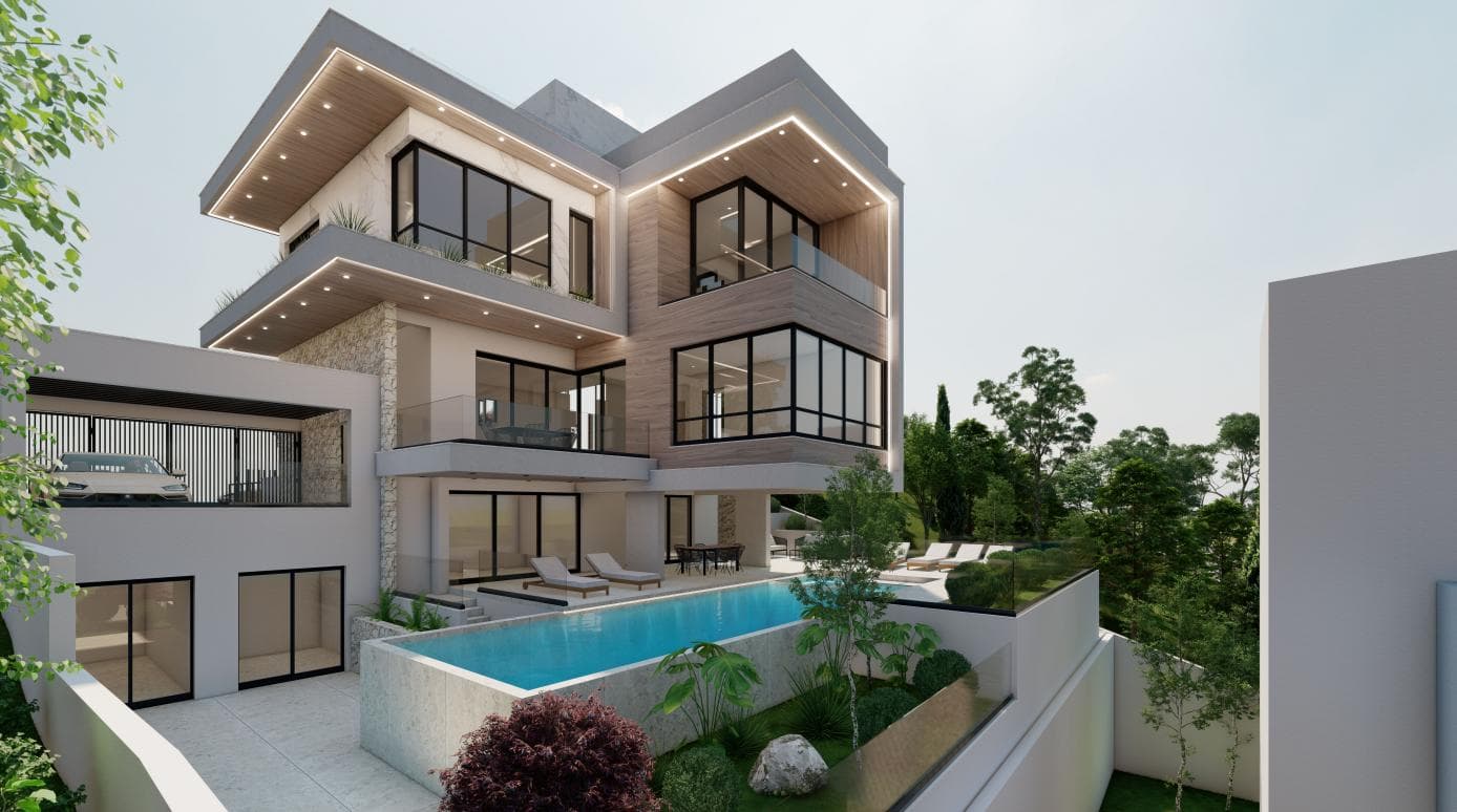 4-bedrooms house in Limassol, Cyprus.