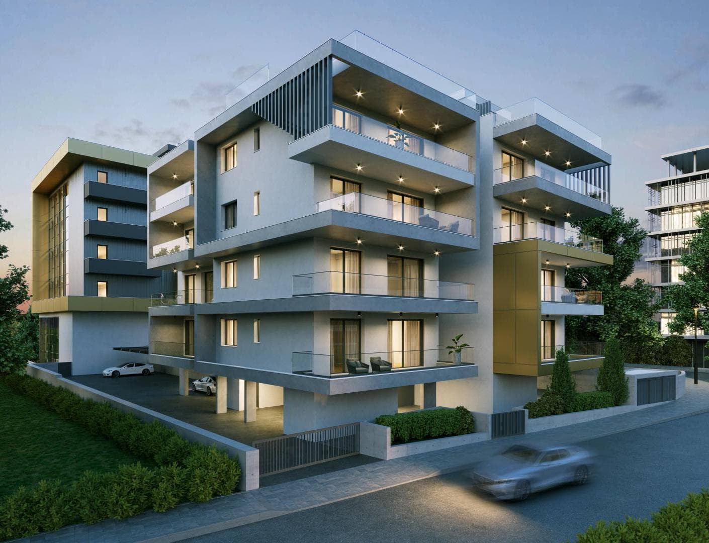 2-bedrooms apartments in Limassol, Cyprus.