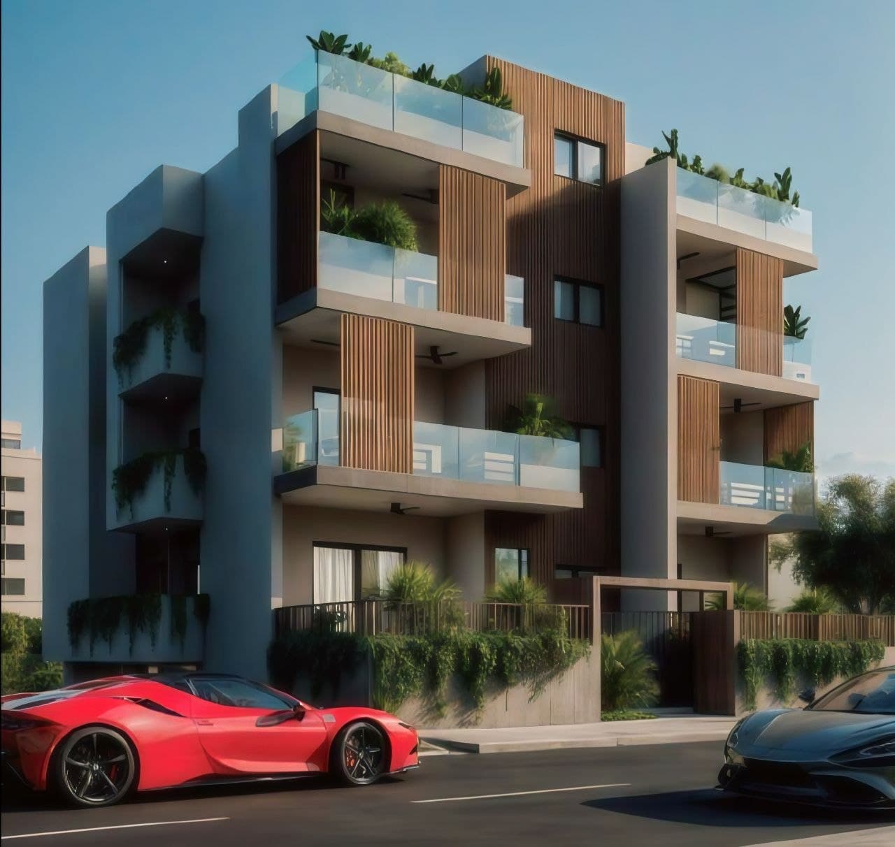 2-bedrooms apartments in Limassol, Cyprus.