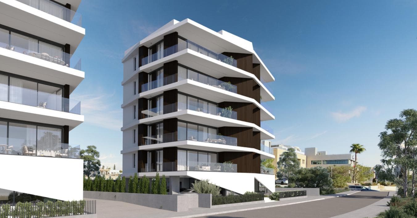 2-bedrooms apartments in Nicosia, Cyprus.
