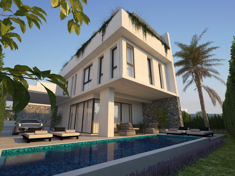 4-bedrooms house in Famagusta, Cyprus.