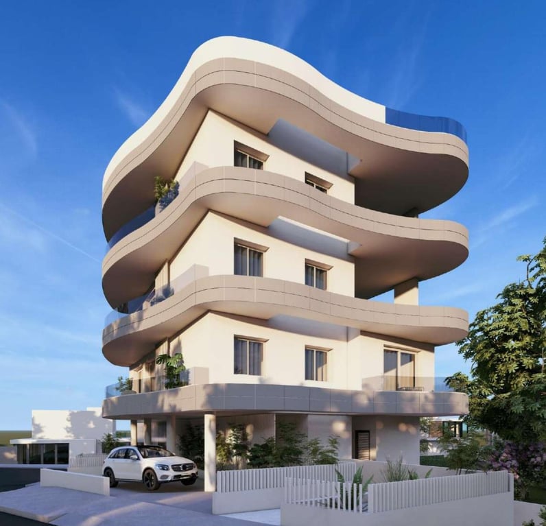 2-bedrooms apartments in Limassol, Cyprus.