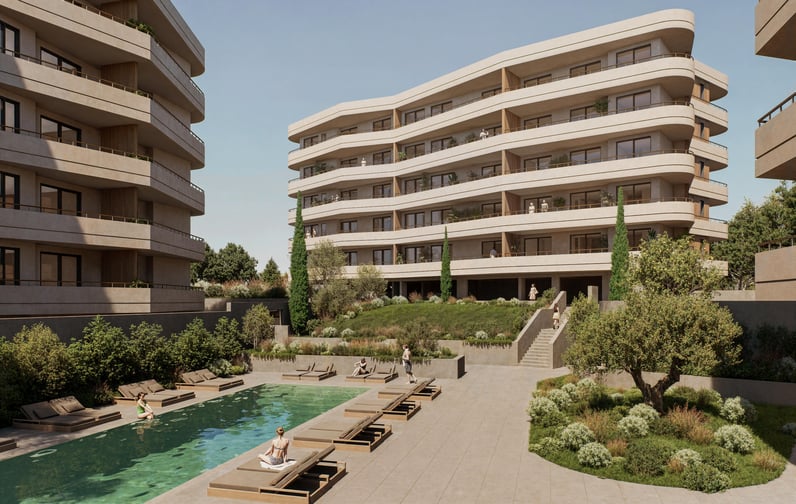 4-bedrooms apartments in Limassol, Cyprus.